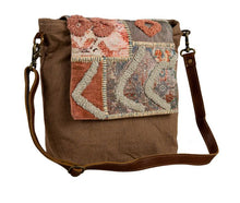 Load image into Gallery viewer, Myra Bag - Just like Home accent stitch shoulder bag