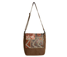Load image into Gallery viewer, Myra Bag - Just like Home accent stitch shoulder bag
