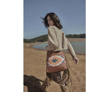 Load image into Gallery viewer, Myra Bag - Sedona Star Fringed Shoulder Bag