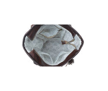 Load image into Gallery viewer, Myra Bag - Golden Studs Leather and Hairon Bag