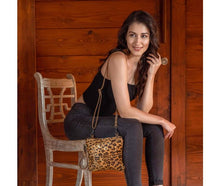Load image into Gallery viewer, Myra Bag - Freckled Leather &amp; Hairon Bag