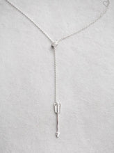 Load image into Gallery viewer, Sterling Silver Arrow Necklace