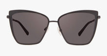 Load image into Gallery viewer, Sale! Becky Black Dark Smoke Sunglasses - DIFF Eyewear