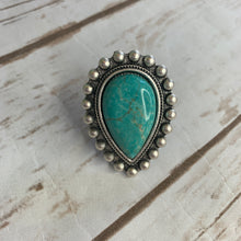 Load image into Gallery viewer, Sale! Turquoise Adjustable Ring