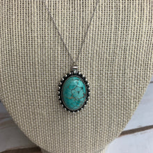 Load image into Gallery viewer, Sale! Turquoise Sterling Silver Pendant Necklace