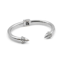 Load image into Gallery viewer, KINSLEY Spike Collection - Silver Bling Bracelet