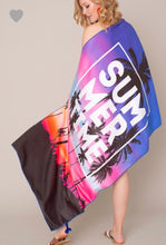 Load image into Gallery viewer, Sale! Sunset Beach Towel Mat With Travel Bag