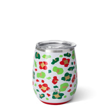 Load image into Gallery viewer, Jingle Jungle SWIG 14oz Stemless Wine Cup
