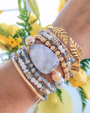 Load image into Gallery viewer, KINSLEY Stone Collection - Gold Pepper Bracelet L/XL