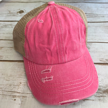 Load image into Gallery viewer, Pink Crisscross Hat