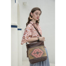Load image into Gallery viewer, Myra Bag - Pink Patchy Shoulder Bag