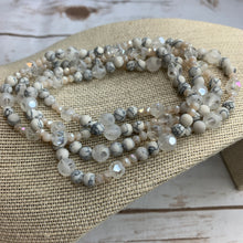 Load image into Gallery viewer, Sale! White Natural Stone Necklace