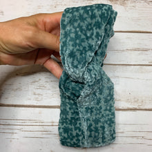 Load image into Gallery viewer, Mint Burnout Velvet Headband - SALE!