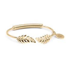 Load image into Gallery viewer, KINSLEY Goddess Collection - Gold Laurel Leaf Bracelet