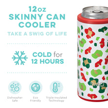 Load image into Gallery viewer, Sale! Jingle Jungle SWIG Skinny Can Cooler 12oz