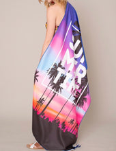 Load image into Gallery viewer, Sale! Sunset Beach Towel Mat With Travel Bag
