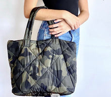 Load image into Gallery viewer, Camo Nylon Tote Bag - SALE!