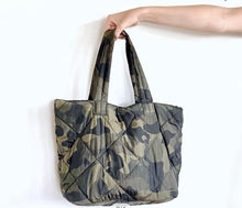 Load image into Gallery viewer, Camo Nylon Tote Bag - SALE!