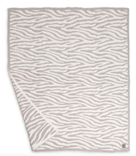 Load image into Gallery viewer, Cozy Zebra Blanket Grey/White - 60x50