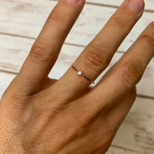 Load image into Gallery viewer, Sale! Rose Gold Mini Opal Ring