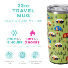Load image into Gallery viewer, Happy Camper SWIG 22oz Travel Mug