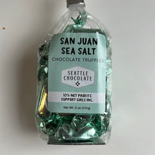 Load image into Gallery viewer, Seattle Chocolates - San Juan Sea Salt Truffles 5oz.