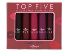 Load image into Gallery viewer, 5 colors - Matte Mouse Babe Lipstick Set