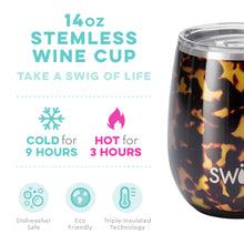 Load image into Gallery viewer, Sale! Bombshell SWIG 14oz Stemless Wine Cup