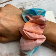 Load image into Gallery viewer, Sale! Orange Tie Due Scrunchie