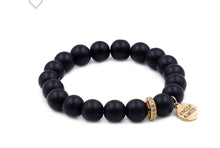 Load image into Gallery viewer, Kinsley Eternity Collection - Gold Coal Bracelet S/M