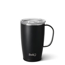 Load image into Gallery viewer, Matte Black SWIG 18oz Mug