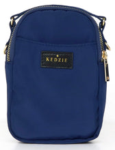 Load image into Gallery viewer, Blue Kedzie Crossbody Bag