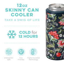 Load image into Gallery viewer, Sale! Lotus Blossom SWIG Skinny Can Cooler 12oz