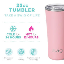 Load image into Gallery viewer, Matte Blush SWIG 22oz Tumbler