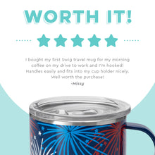 Load image into Gallery viewer, Sale! Fireworks Swig Mug 18oz