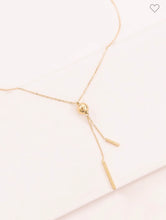 Load image into Gallery viewer, Sale! 14k Gold Dipped Dangle Necklace
