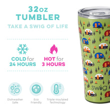 Load image into Gallery viewer, Happy Camper SWIG 32oz Tumbler