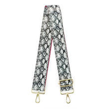 Load image into Gallery viewer, Kedzie Pretty In Python Interchangeable Bag Strap