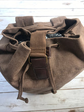 Load image into Gallery viewer, Taupe Military Backpack - SALE!