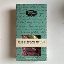Load image into Gallery viewer, Seattle Chocolates - Dark Chocolate Truffles. 3 flavors. 4oz.