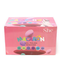 Load image into Gallery viewer, Hot Pink Macaron Nail Polish Remover Pads