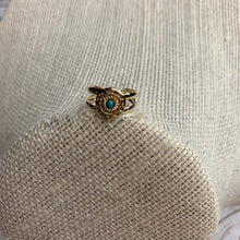 Load image into Gallery viewer, Sale! Gold Turquoise Toe Ring