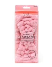 Load image into Gallery viewer, Pink Plush Spa Headband