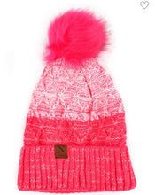 Load image into Gallery viewer, Pink Pom Beanie - SALE!