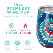 Load image into Gallery viewer, Rocket Pop SWIG 14oz Stemless Wine Cup