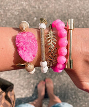 Load image into Gallery viewer, KINSLEY Eternity Collection - Fuchsia Bracelet S/M