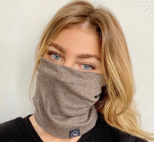Load image into Gallery viewer, MOCHA Jersey Messy Bun Beanie