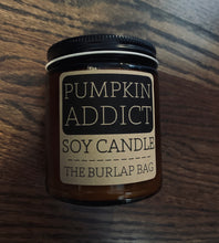 Load image into Gallery viewer, Pumpkin Addict Soy Candle