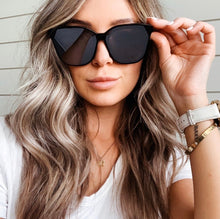 Load image into Gallery viewer, Sale! Gia Black + Grey Sunglasses - DIFF Eyewear