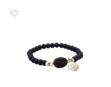 Load image into Gallery viewer, Kinsley Raven Druzy - Stone Collection Bracelet L/XL